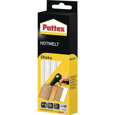 Heißklebepatronen Hot Sticks L.200mm Klebepatronen-D.11,3mm 200g 10 St.PATTEX PTK6 / 827353