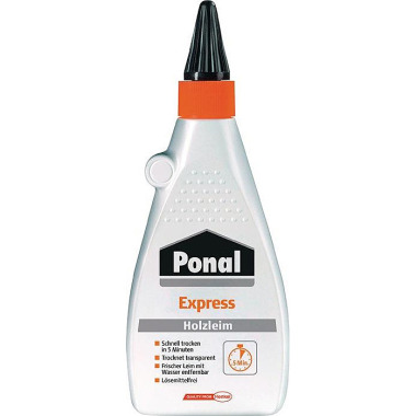 Holzleim Express 550g EN 204: D1,D2 Flasche PONAL PN10X / 44523