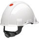 Schutzhelm G3000 weiß Acrylnitril-Butadien-Styr ol (ABS) EN 397 3M 7100001960