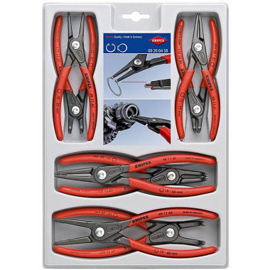 Sicherungsringzangensatz 8-tlg.KNIPEX 00 20 04 SB