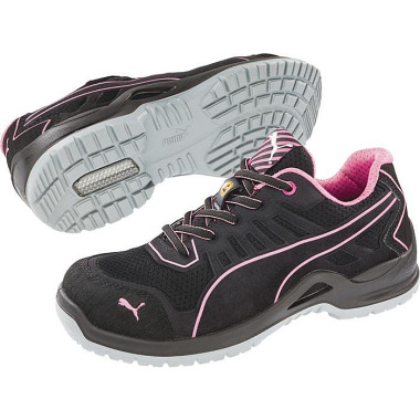 Damensicherheitsschuh Fuse TC Pink Wns Low Gr.38 schwarz/pink Mikrofaser/Mesh 644110234000038