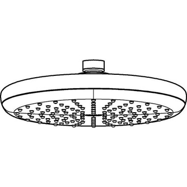 GROHE Kopfbrause Tempesta 210 d= 210mm, Water Savi ng 9,5 l/min chrom 26410000