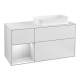 V&B Waschtischunterschran k FINION G271 1200x603x50 1mm m Be Reg w m White Ma tt G271MTMT