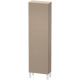 Duravit Hochschrank L-CUB E 500x243x1760mm Anschlag rechts leinen LC1171R7575