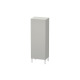 Duravit Halbhochschrank L -CUBE 500x363x1320mm A re chts betongrau matt LC1179R0707