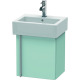 Duravit Waschtischunterba u VERO 311x400x428mm Ans rechts lichtblau matt VE6271R0909