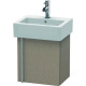 Duravit Waschtischunterba u VERO 311x400x428mm Ansc hlag rechts leinen VE6271R7575