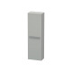 Duravit Halbhochschrank X -LARGE 238x400x1320mm Ans rechts betongrau matt XL1152R0707