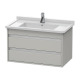 Duravit Waschtischunterba u KETHO 465x800x480mm wei ß hochglanz KT664402222