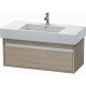 Duravit Waschtischunterba u KETHO 455x1000x410mm pi sil KT669103131