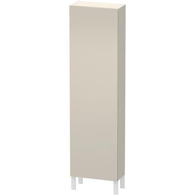 Duravit Hochschrank L-CUB E 500x243x1760mm Anschlag links weiß matt LC1171L1818