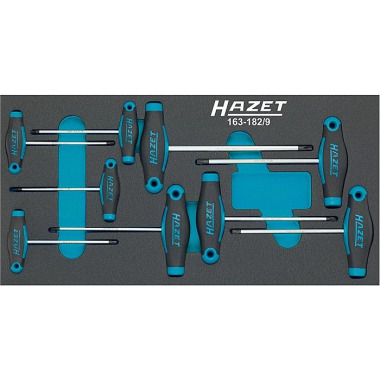 Werkzeugmodul 163-182/9 9-tlg.Anz.Werkzeuge:9 HAZET