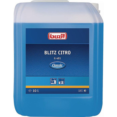 Alkoholreiniger Blitz Citro G 481 10l Kanister BUZIL 01670092