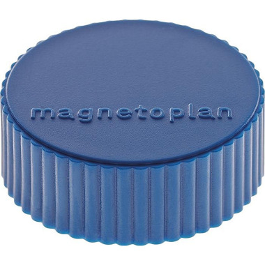 Magnet Super D.34mm dunkelblau MAGNETOPLAN 1660014