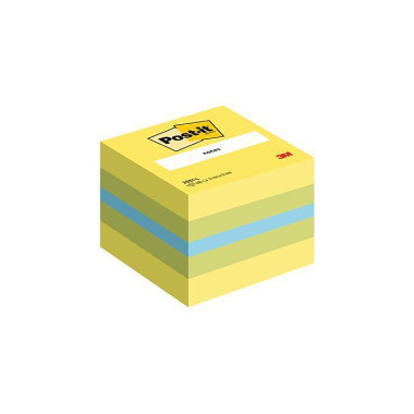 Post-it Haftnotizwürfel M ini 2051-L 51x40x51mm 400 Bl. limone 111205318