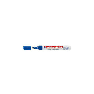 edding Kreidemarker 4095 4-4095003 2-3mm Rundspitz e blau 305208250