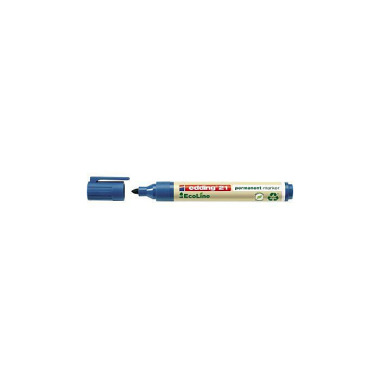 edding Permanentmarker 21 EcoLine 4-21003 1,5-3mm Rundspitze blau 304195050