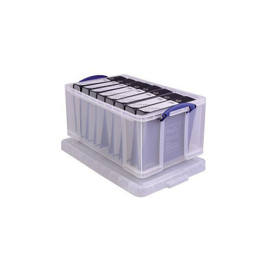 Really Useful Box Aufbewa hrungsbox 64C 44x31x71cm 64l transparent 123217903