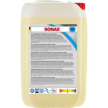 Sonax ScheibenWash Konzentrat mit Citrusduft 25 Liter 02607050