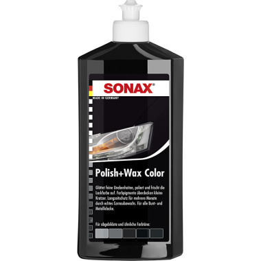 Sonax Polish & Wax Color NanoPro schwarz Politur Wachs 500 ml 02961000