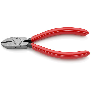 Knipex Diagonal Cutter black atramentized plastic coated 125mm 70 01 125