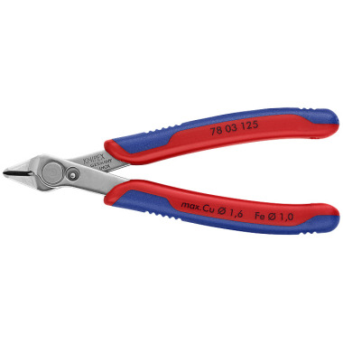 Knipex Electronic Super Knips® with multi-component grips 125mm 78 03 125