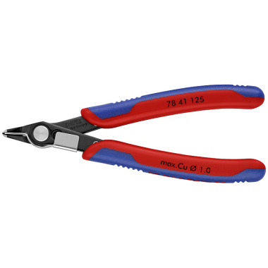 Knipex Electronic Super Knips® burnished with multi-component grips 125mm 78 41 125