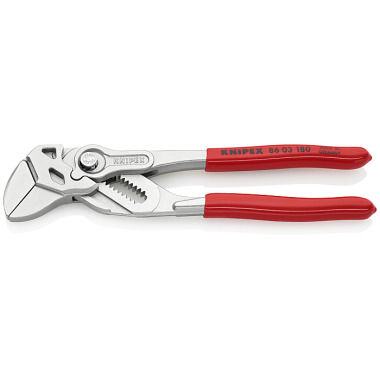 Knipex Pliers Wrench nickel plated 180mm 86 03 180