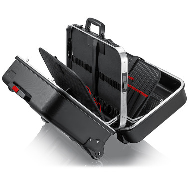 Knipex Tool Case "BIG Twin-Move" with integrated rollers and telescopic handle empty 00 21 41 LE