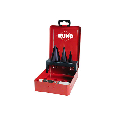 Ruko Conjunto de brocas para descascar chapa RUKO em Drilboxkass. 101020F