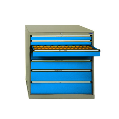 LOKOMA Drawer cabinet RS1000,1000h 2x75,100,125,150,175,200 mm-VA 00.02.7915