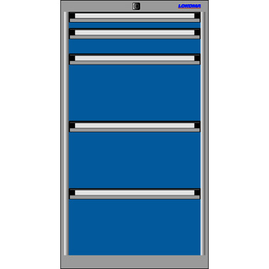 LOKOMA DRAWER BLOCK RS 440, 800h. 5SBL 50/75/3x200 TA 00.07.9203