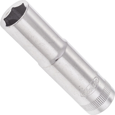 Vigor Inserto para chave de caixa, longo - quadrado oco 10 mm (3/8 pol.) - perfil hexagonal externo - 11 V2019N