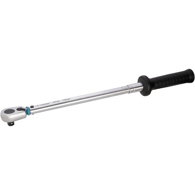 HAZET Chave de torque - Nm mín-máx: 40–200 Nm - Tolerância: 2% - Quadrado sólido de 12,5 mm (1/2 polegada) 6122-1CT