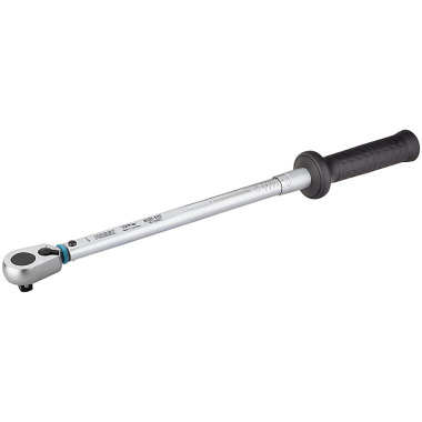 HAZET Chave de torque PADRÃO EUA - Nm min-máx: 54,2-271,2 Nm - lbf min-máx: 40-200 lbf.ft - Tolerância: 3% - Quadrado sólido de 12,5 mm (1/2 polegada) 6127-1CT