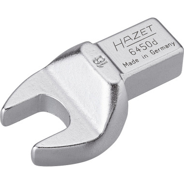 HAZET Chave de inserção - quadrado de inserção 14 x 18 mm - perfil hexagonal externo - 16 mm 6450D-16