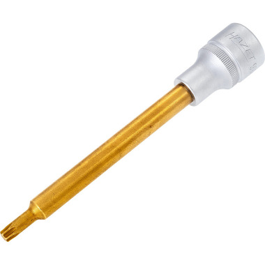 HAZET Chave de fenda TORX® para bombas de refrigeração - quadrada 12,5 mm (1/2 polegada) - perfil interno TORX® - T30 992SLG-T30