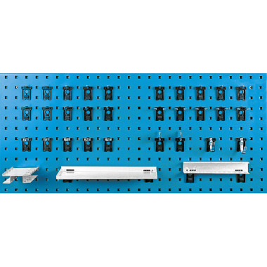 Hünersdorff Wandhakensortiment 31-teilig,Zubehör-Set zu Lochplattensystem 784005