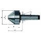 RÖHM Cone de centralização giratório, montagem MK 5, tamanho 173b, rombo, 75° 062232