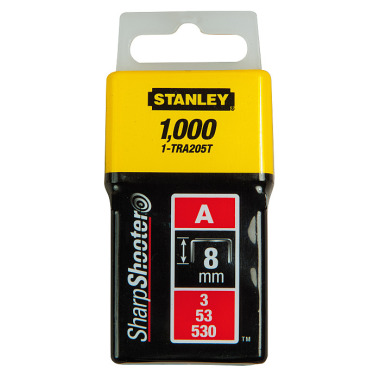 Stanley Klammern Typ A 4mm 1000 St 1-TRA202T