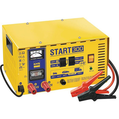 GYS Batterieladegerät START 300 12/24 V Boost 12V:10-23/24V:8-17 A GYS 025547