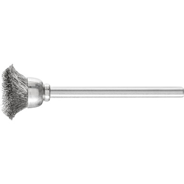 PFERD Cup brush with shaft, knotless TBU 1503/3 INOX 0.10 43209252