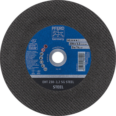 PFERD Disco de corte EHT 230-3.2 SG STEEL 61328222