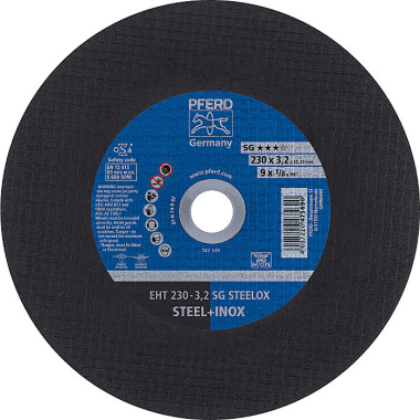 PFERD Disco de corte EHT 230-3.2 SG STEELOX 61328432