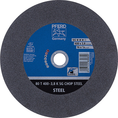 PFERD Disco de corte CHOPSAW 80 T 400-3.8 K SG CHOP STEEL/32.0 66324094