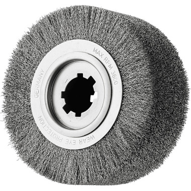 PFERD Round brush, knotless RBU 250100/50.8 INOX 0.35 43506812