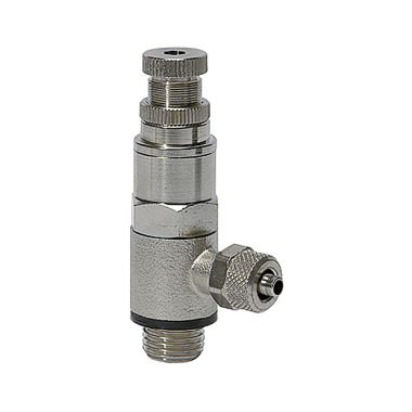 Riegler Micro regulador de pressão, conector rápido G 1/8, trava. 5/3 107039