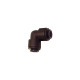 Riegler Conector em cotovelo POM, para tubo exterior, Ø 10 mm 110306