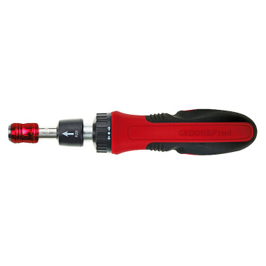 GEDORE vermelho Chave de fendas de roquete Bit-Fix.telescope 1/4 R38910000