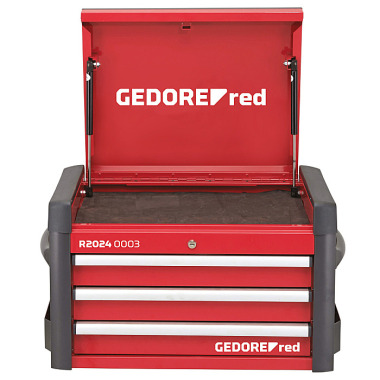 GEDORE vermelho Caixa de ferramentas WINGMAN 3 gavetas 446x724x470 R20240003